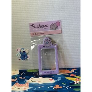 NWT Pusheen The Cat ID Badge Holder 15th Anniversary Subscription Box Exclusive